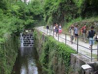 le conche lungo il naviglio di Paderno