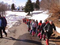 1° - partenza verso il monte Cic