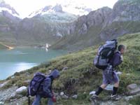 3°g - inizio della traversata verso l'Alpe Devero