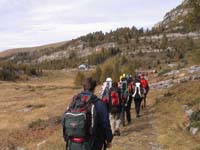 2°g - in vista del rifugio Lancia (mt.1801)