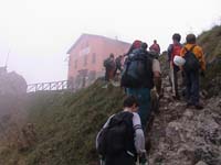 2° - arrivo al rifugio Rosalba (mt.1720)