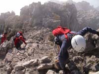 2° - l'ultimo tratto verso la cima