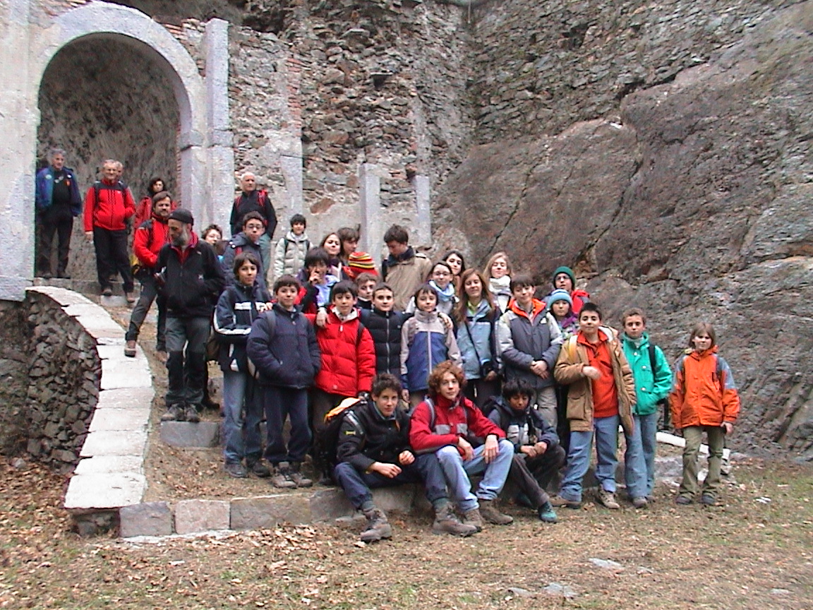 all'entrata del forte di Fuentes