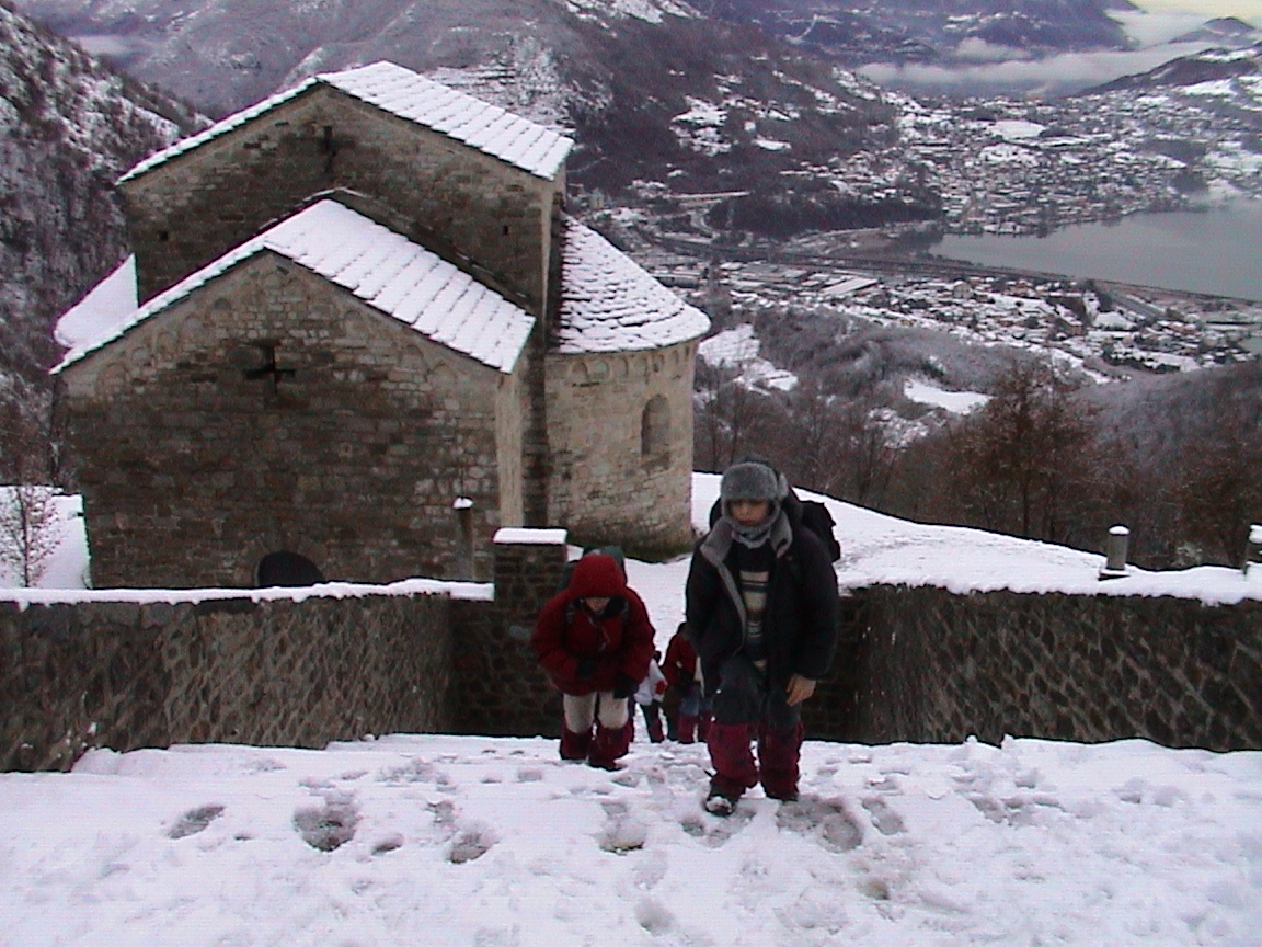arrivo alla basilica