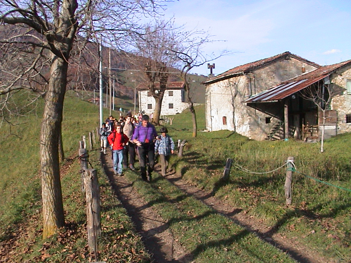in discesa verso il Balisio