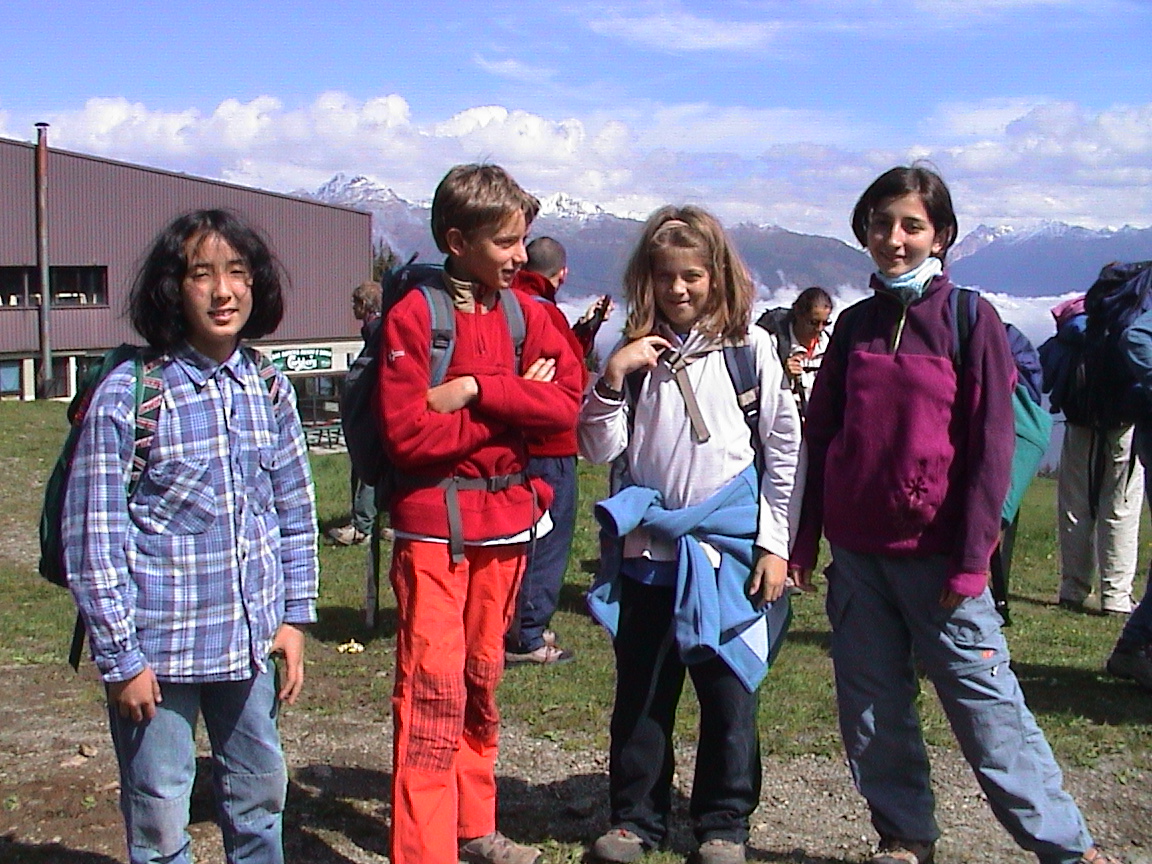 i quattro superstiti della "di Vona": Kataoka, Schmidt, Bortolotti, Panzeri
