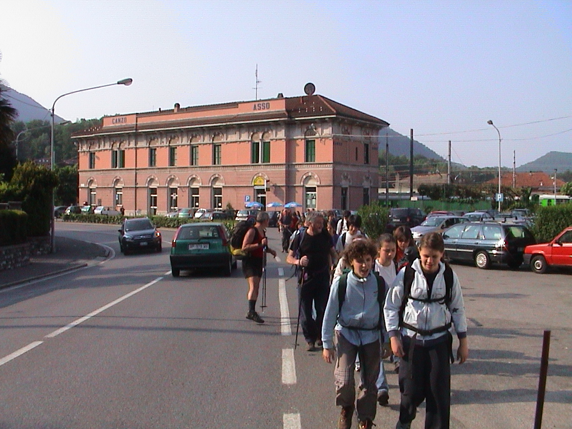 partenza da Asso