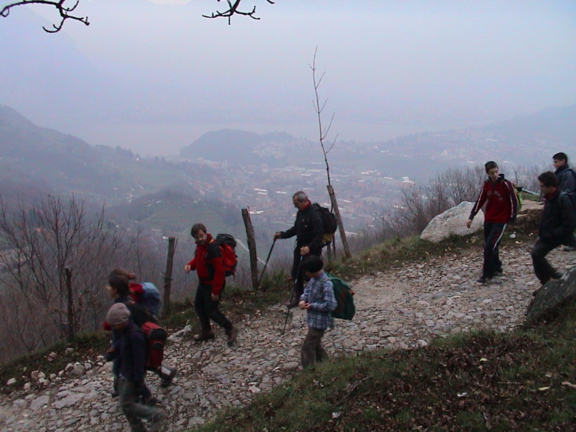 Valmadrera e Lecco in vista