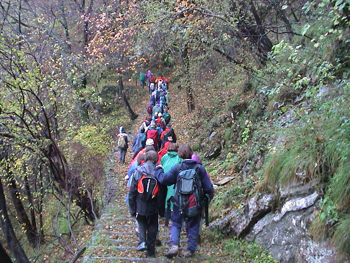 discesa verso Torno