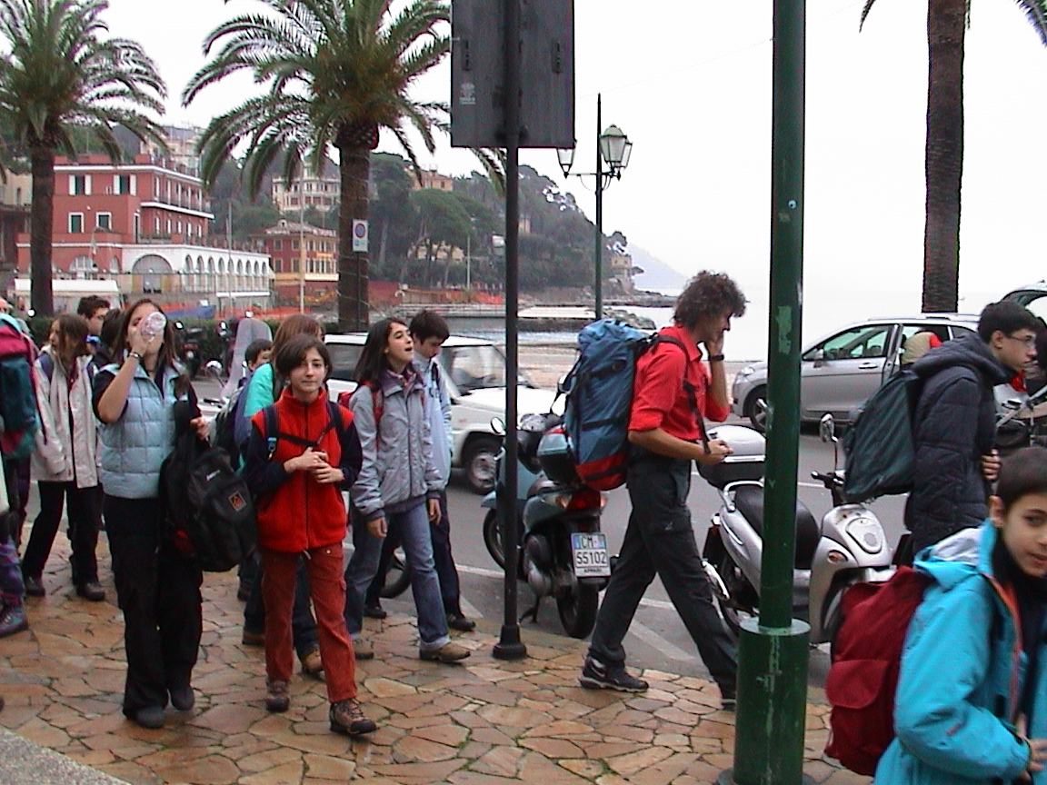 partenza a S. Margherita Ligure