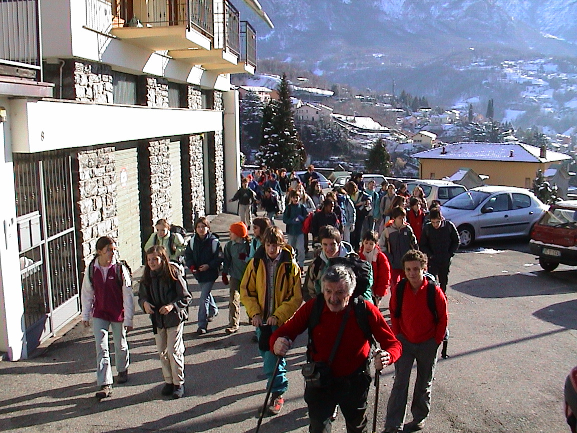 partenza da Rancio, frazione di Lecco